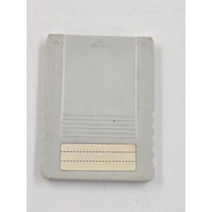 Players Pack LM380 1 Mb Memory Card for PlayStation 1 PS1 PSX Grey SN030170642